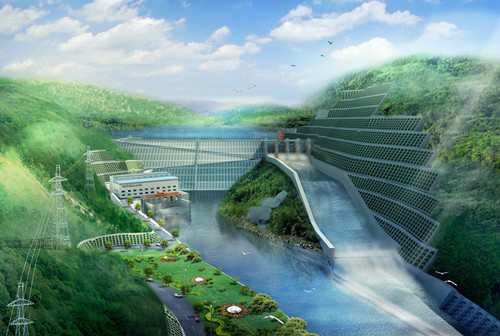 武夷山老挝南塔河1号水电站项目